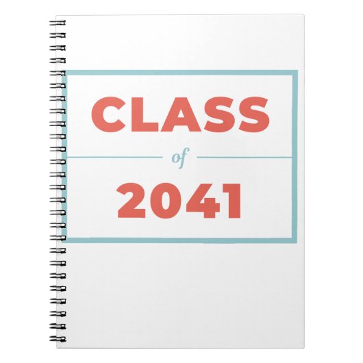 2041年クラス ノートブック (正面)