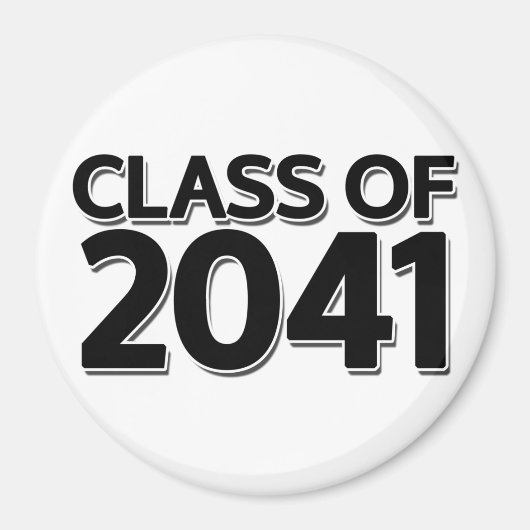 2041年クラス マグネット (正面)