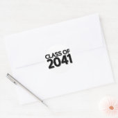 2041年クラス ラウンドシール (封筒)
