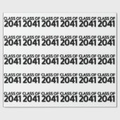 2041年クラス ラッピングペーパー (フラット)