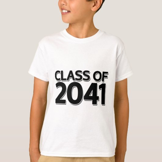2041年クラス Tシャツ (正面)
