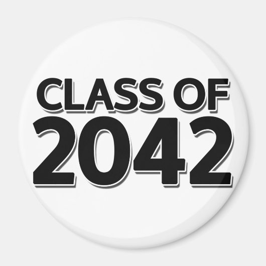 2042年クラス マグネット (正面)