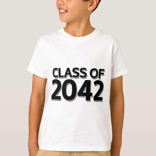 2042年クラス Tシャツ (正面)