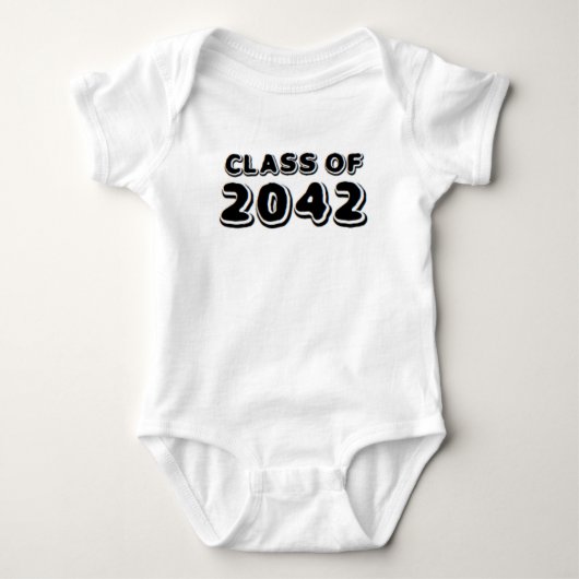 2042年ベビー ベビーボディスーツ (正面)