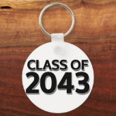 2043年クラス キーホルダー (正面)