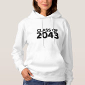 2043年クラス パーカ (正面)