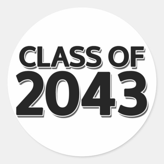 2043年クラス ラウンドシール (正面)