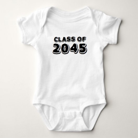 2045年ベビー服 ベビーボディスーツ (正面)