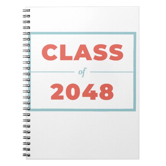 2048年クラス ノートブック (正面)