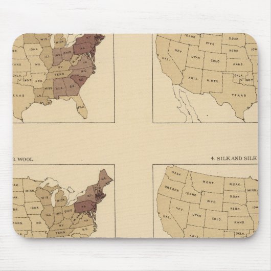 205メーカー/平方マイル マウスパッド (正面)