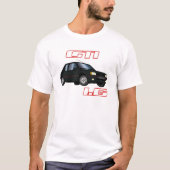 205 GTI 1.6 87 88 89 90 Noir Tシャツ (正面)