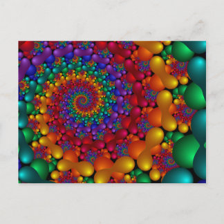 206フラクタル ポストカード