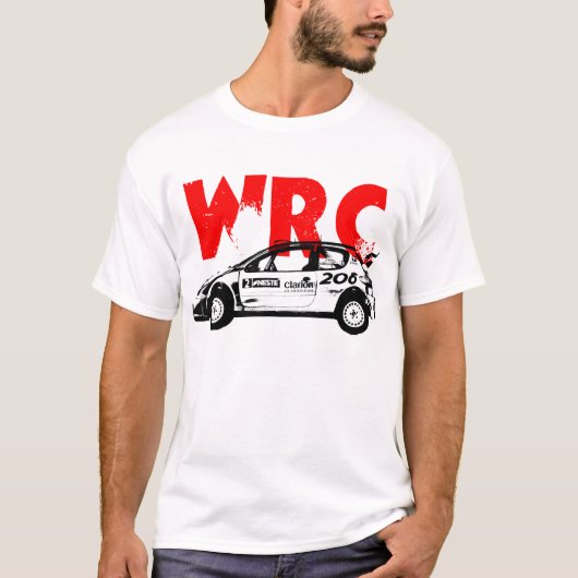 206 WRC Tシャツ (正面)
