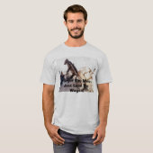 207は、Mule.Justの負荷をワゴン忘れます! Tシャツ (正面フル)