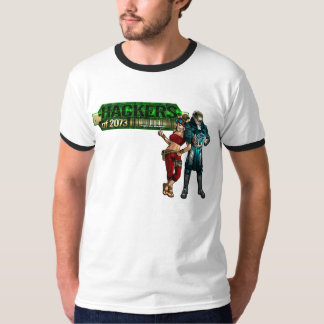 2073年のハッカー Tシャツ
