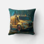 2076年からの未来的なサイバートラック クッション (裏面)