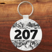 207 キーホルダー (正面)