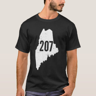 207 Maine州市外局番の概要プライド Tシャツ
