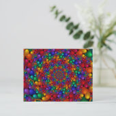 208フラクタル ポストカード (スタンド正面)