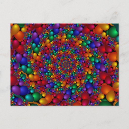 208フラクタル ポストカード (正面)