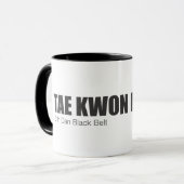 209-6ダン第6テコンドーのマグ マグカップ (正面左)