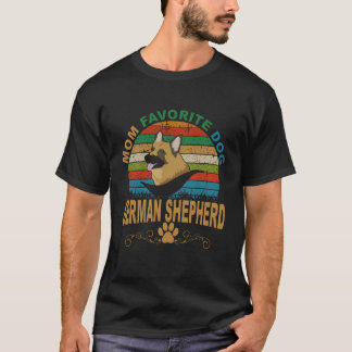 20 お母さんお気に入りの犬 ジャーマンシェパード Tシャツ