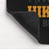 20.ハイキング私はここにハイキングを一時停止レトロヴィンテージ マウスパッド (コーナー)