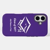 20??年卒業クラス 名前入りカスタムイヤー PURWHT Case-Mate iPhoneケース (裏面 (横))