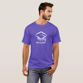 20??年卒業クラス 白 Customize Year Tシャツ (正面フル)