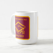 20??年卒業クラス MRNGLD 年をカスタマイズ コーヒーマグカップ (正面左)