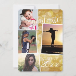 20__金ゴールド《写真》ぼけ味の大学院クラスInvi 4写真 招待状