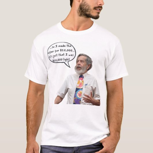 $20,000 light tシャツ (正面)