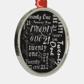 20 1つ メタルオーナメント (右)