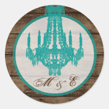 20 - 1.5封筒用シールウェスタン素朴シャンデリア