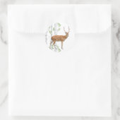 20 - 1.5封筒用シールディアドードバックウッドランド ラウンドシール (バッグ)