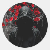 20 - 1.5封筒用シールハンティングアデラインザードミード ラウンドシール (正面)