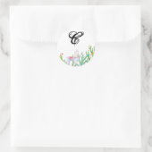 20 - 1.5封筒用シールボホラマボヘミアンカクティー ラウンドシール (バッグ)