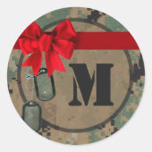 20 - 1.5封筒用シールマリンデジタルプリント ラウンドシール (正面)