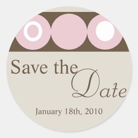 20-1.50インチレトロサークルシール封筒用シールお気に入り ラウンドシール (正面)