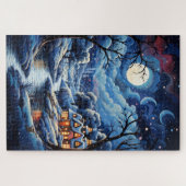 20" * 30"ナイトビレッジ、1014ピース ジグソーパズル (横)