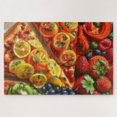 20"×30" フルーツピザ ジグソーパズル 1014ピース (横)
