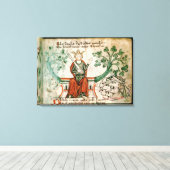 20 A11 Richard I (1157-99) (The Lion-Hea) キャンバスプリント (インサイチュ (ウッドフロア))