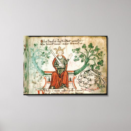 20 A11 Richard I (1157-99) (The Lion-Hea) キャンバスプリント (正面)