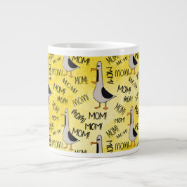 20 Ozのマムジャンボマグを呼ぶ ジャンボコーヒーマグカップ