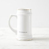 20 oz white stein ビールジョッキ (左)