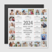 20 Photo Collage 2024年At A Glanceカレンダー (正面/裏面)