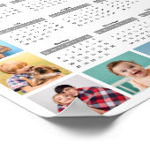 20 Photo Collage 2024年At A Glanceカレンダー ポスター (角)