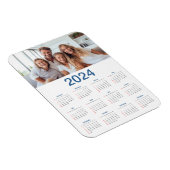 20 Photo Collage 2024年At A Glanceカレンダー マグネット (右側)