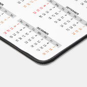 20 Photo Collage US 2024年At A Glanceカレンダー デスクマット (コーナー)