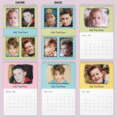 20 photo personalized text Calendar カレンダー